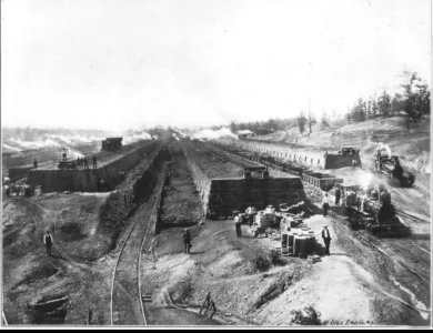 Columbiana County's economy and industries influenced by its original land and resources